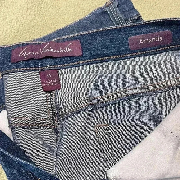 Gloria Vanderbuilt Amanda Jeans 14 - Picture 3 of 3